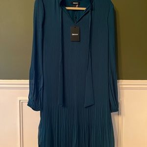 NEW Deep Teal DKNY Dress